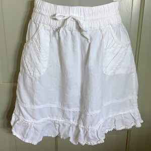 Athlete Poolside Linen Skirt